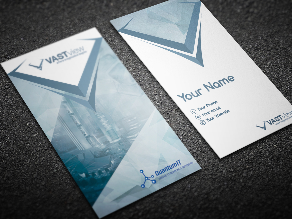 Visitenkarten-Design von Regur für VASTview | Design #9898481
