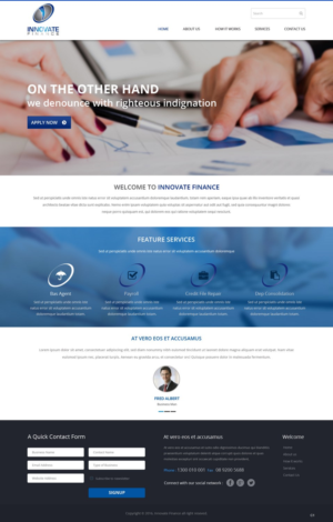 Web Design by pb for this project | Design: #10589948