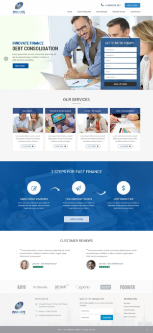 Web Design by pb for this project | Design: #10589949