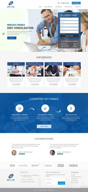 Web Design by pb for this project | Design: #10605353