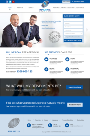 Web Design by Sbss for this project | Design: #10654448