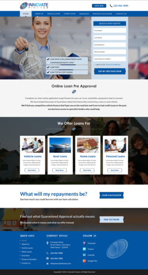 Web Design by Sbss for this project | Design: #10654454