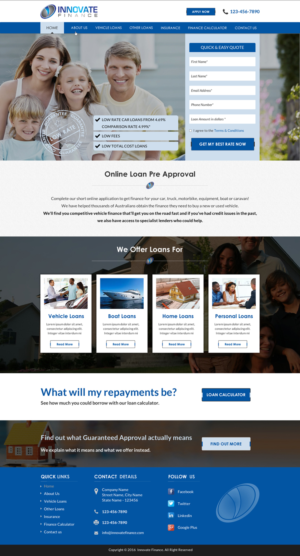 Web Design by Sbss for this project | Design: #10654455
