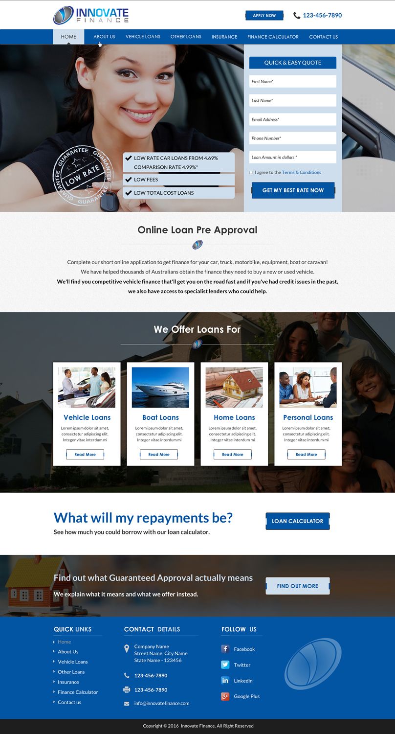 Web-Design von Sbss für dieses Projekt | Design #10654456