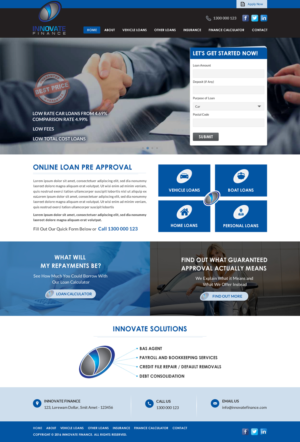 Web Design by Sbss for this project | Design: #10654460