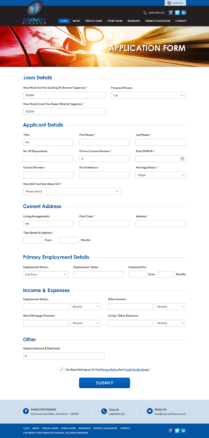 Web Design by Sbss for this project | Design: #10716875