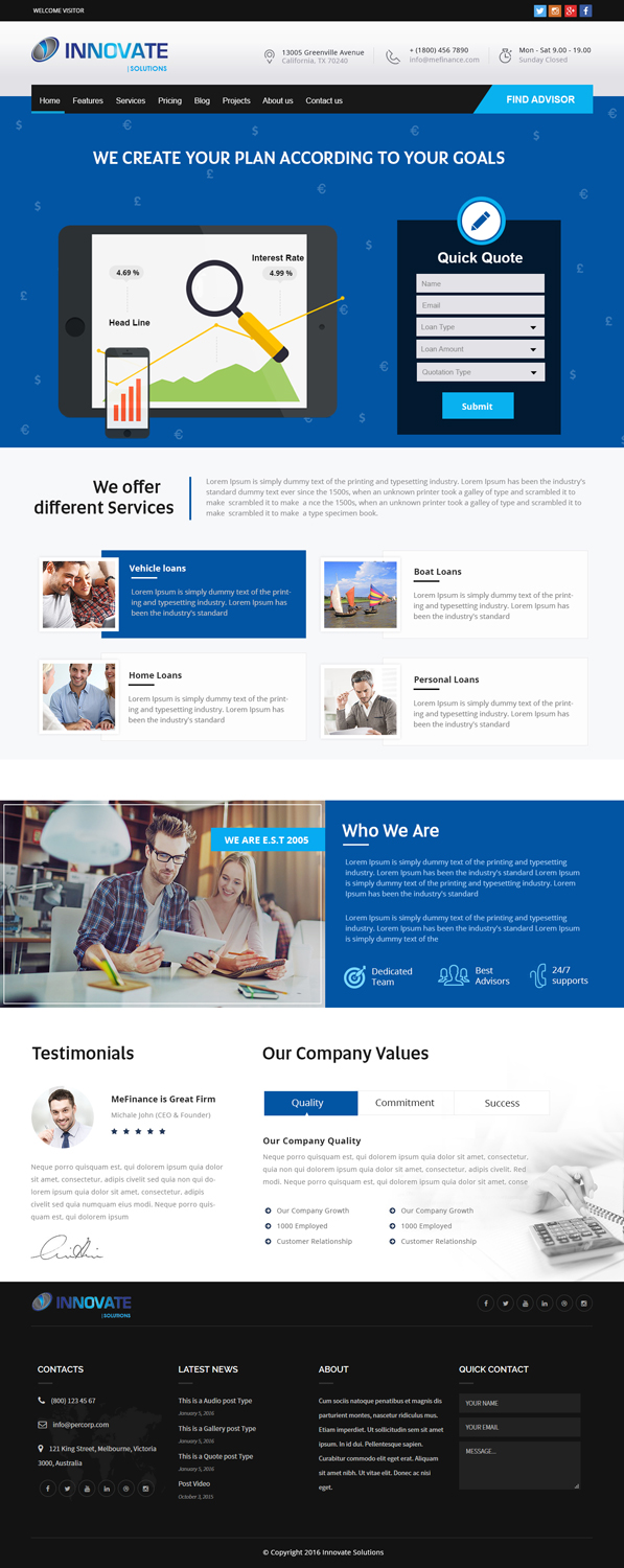 Diseño Web por Xclusive Designers para este proyecto | Diseño #10636828