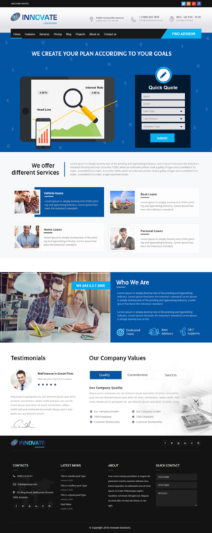 Web Design by Xclusive Designers for this project | Design: #10636828