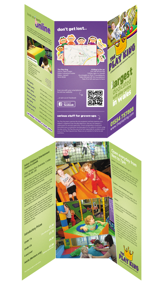 Brochure Design by LovePrint Studio Creative for Eddies Play Ltd - The Play KIng | Design #2175430