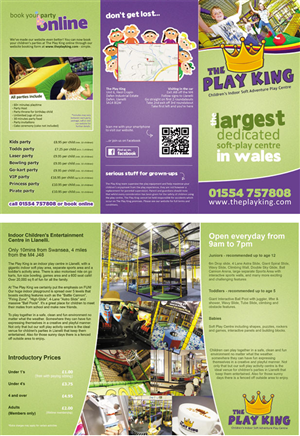 Brochure Design by LovePrint Studio Creative for Eddies Play Ltd - The Play KIng | Design: #2183429