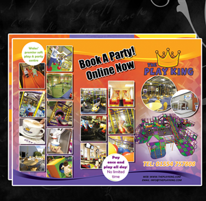 Brochure Design by uk for Eddies Play Ltd - The Play KIng | Design: #2152983