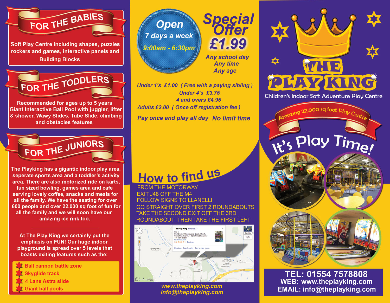 Brochure Design by Deon Strydom for Eddies Play Ltd - The Play KIng | Design #2153045