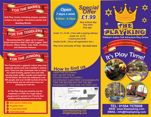 Brochure Design by Deon Strydom for Eddies Play Ltd - The Play KIng | Design: #2153045