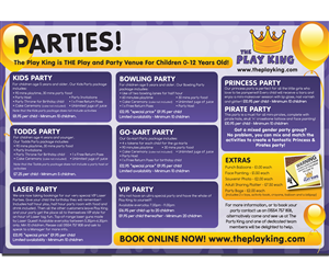 Brochure Design by TheStableDesign for Eddies Play Ltd - The Play KIng | Design: #2173299