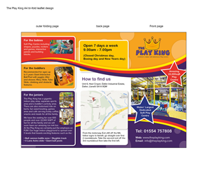 Brochure Design by chetna patel for Eddies Play Ltd - The Play KIng | Design: #2138967