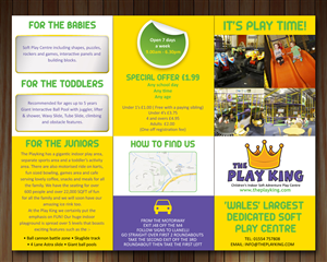 Brochure Design by Sbss for Eddies Play Ltd - The Play KIng | Design: #2154041