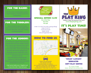 Brochure Design by Sbss for Eddies Play Ltd - The Play KIng | Design: #2154045