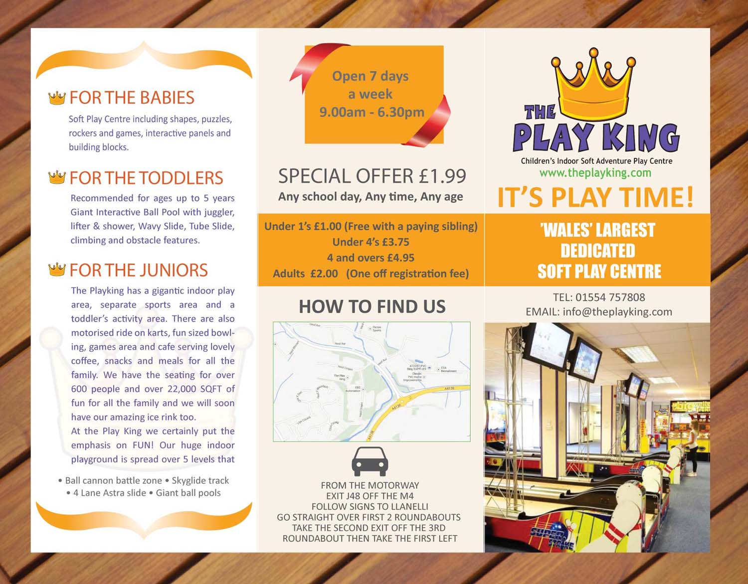 Brochure Design by Sbss for Eddies Play Ltd - The Play KIng | Design #2158526