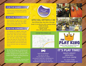 Brochure Design by Sbss for Eddies Play Ltd - The Play KIng | Design: #2158531