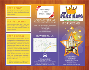 The Play King new leaflet/brochure  | Design de Brochure par Sbss