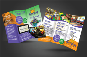 Brochure Design by jgeoinbox for Eddies Play Ltd - The Play KIng | Design: #2147324