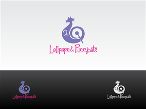 Lollipops & Pussycats | Logo Design by denuj
