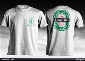 Recreate old high school graduation design for a T-Shirt | T-shirt Design by gekgrfx