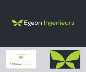 Egeon Ingenieurs | Logo Design by Christian Champagne
