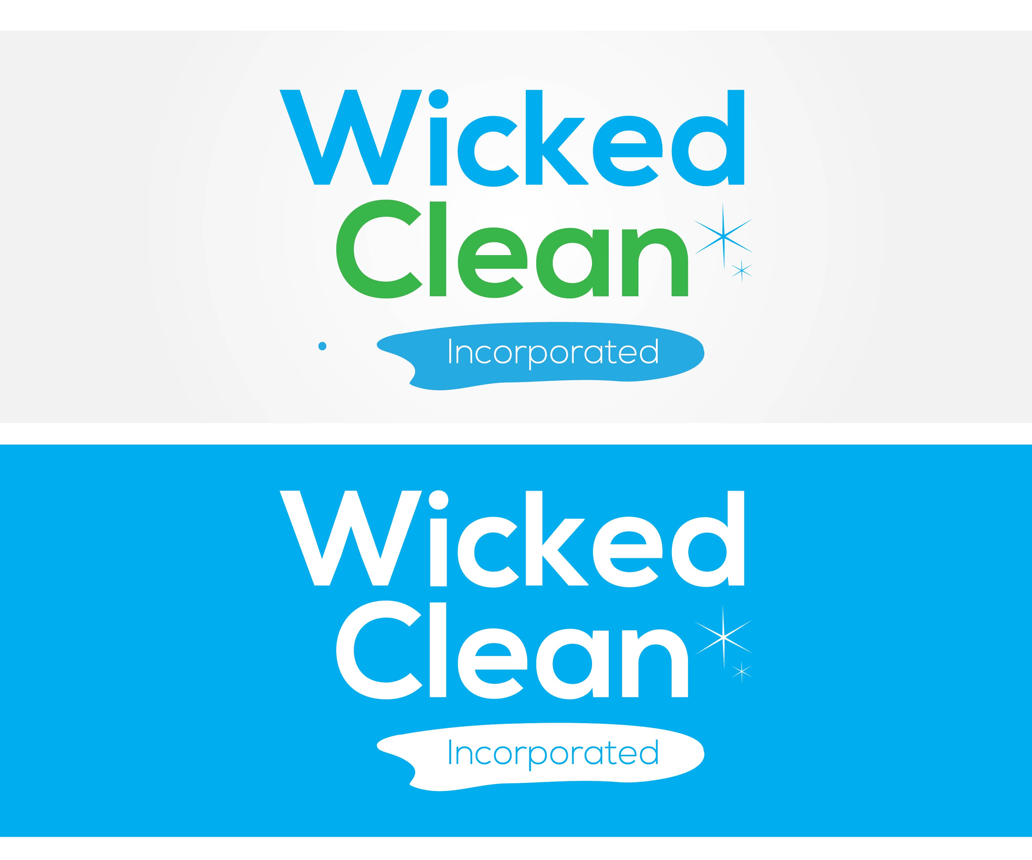Logo Design by dan86 for Wicked Clean Inc | Design #9900899