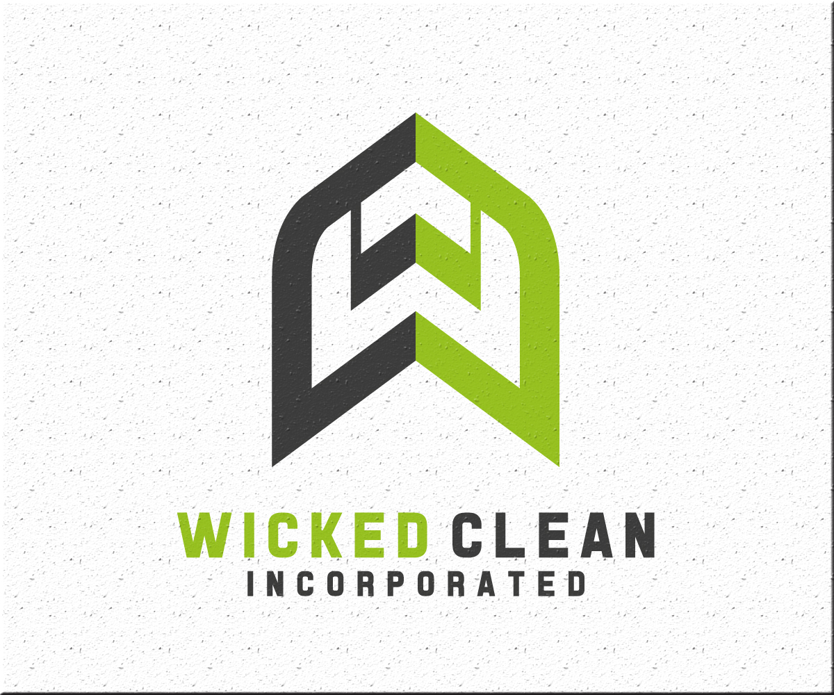 Logo Design by galihaka for Wicked Clean Inc | Design #9888734