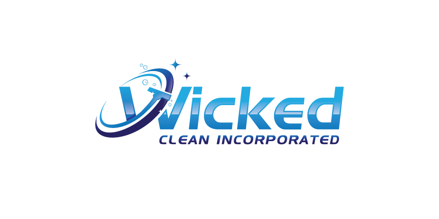 Logo Design by debdesign for Wicked Clean Inc | Design #9891467