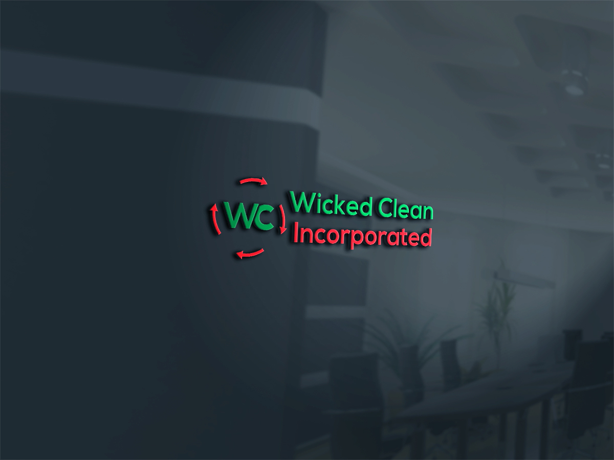 Diseño de Logo por Click Designer para Wicked Clean Inc | Diseño #9887269