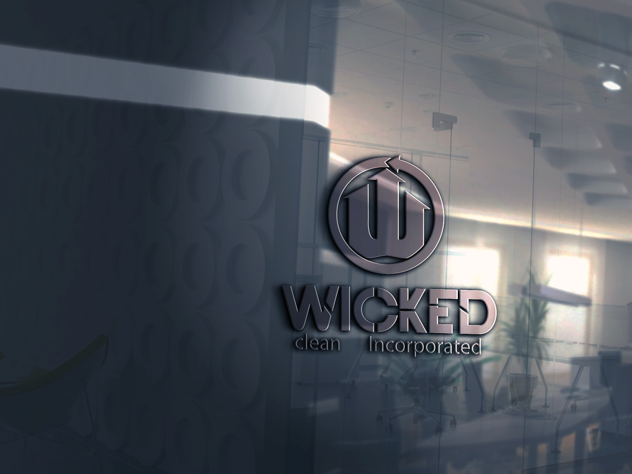Logo Design by mrs creative for Wicked Clean Inc | Design #9889157