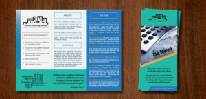 Flyer Design by Alexandar for De Novo Consulting Solutions, LLC (DBA Abacus Cost Services) | Design #9903864