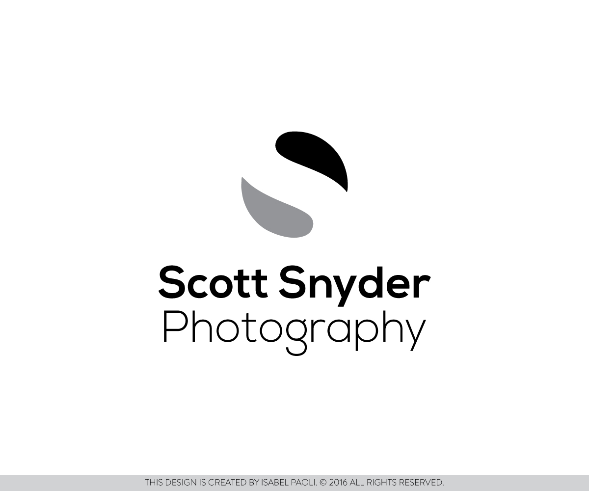 Logo-Design von isabel.paoli für Scott Snyder Photography | Design #9903884