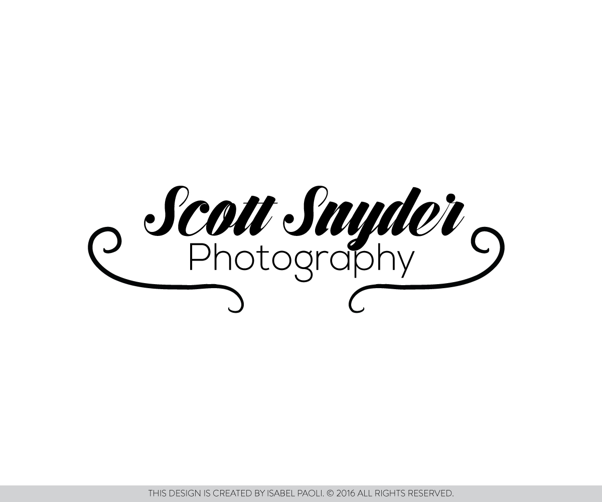 Logo Design by isabel.paoli for Scott Snyder Photography | Design #9903886