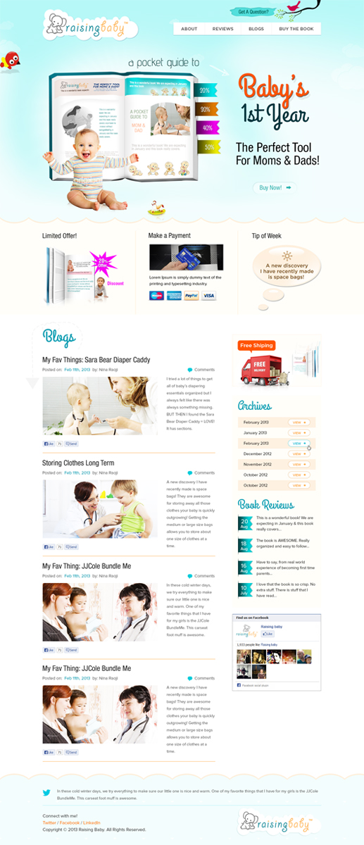 Wordpress Design by Mayank Patel for this project | Design #2166416