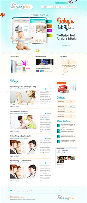 Wordpress Design by Mayank Patel