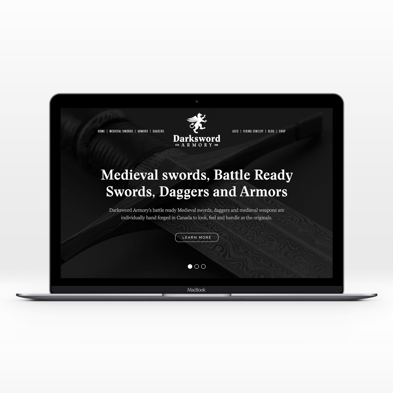 Web Design by Studio Nifty for Darksword Armory | Design: #9893307