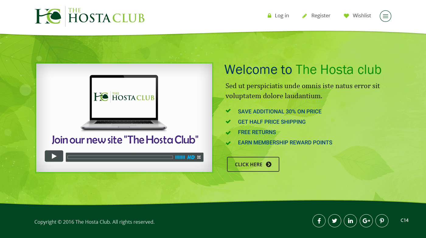 Landing Page Design by pb for Garden and Lifestyle LLC | Design #9897104