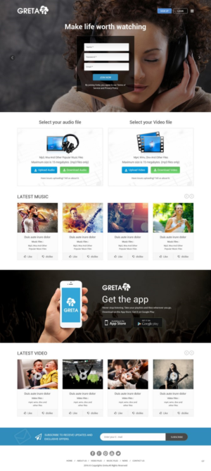 Web Design by pb for this project | Design: #9897074