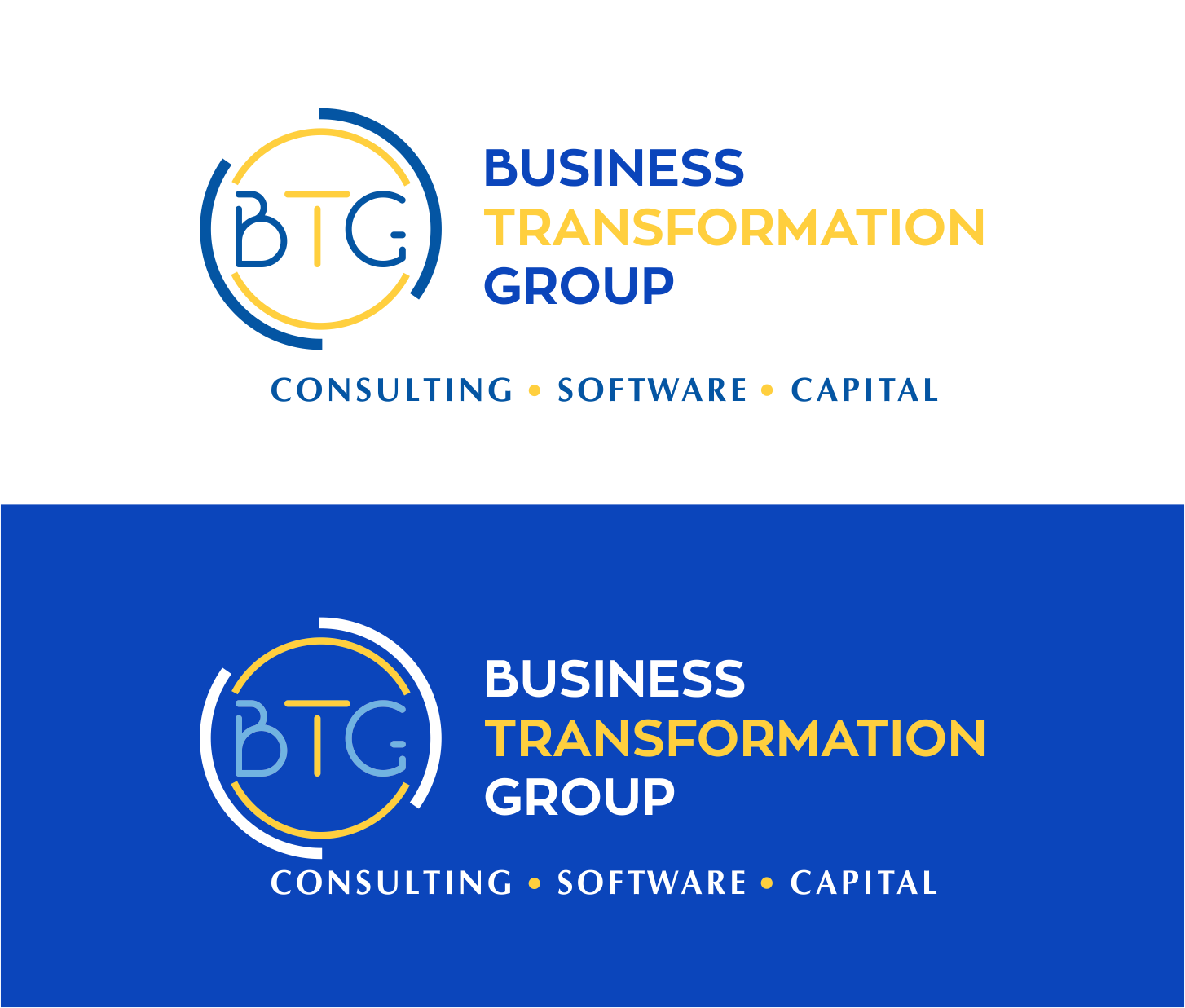Logo Design by Pammi Sarty for Business Transformation Group -BTG | Design #10267209