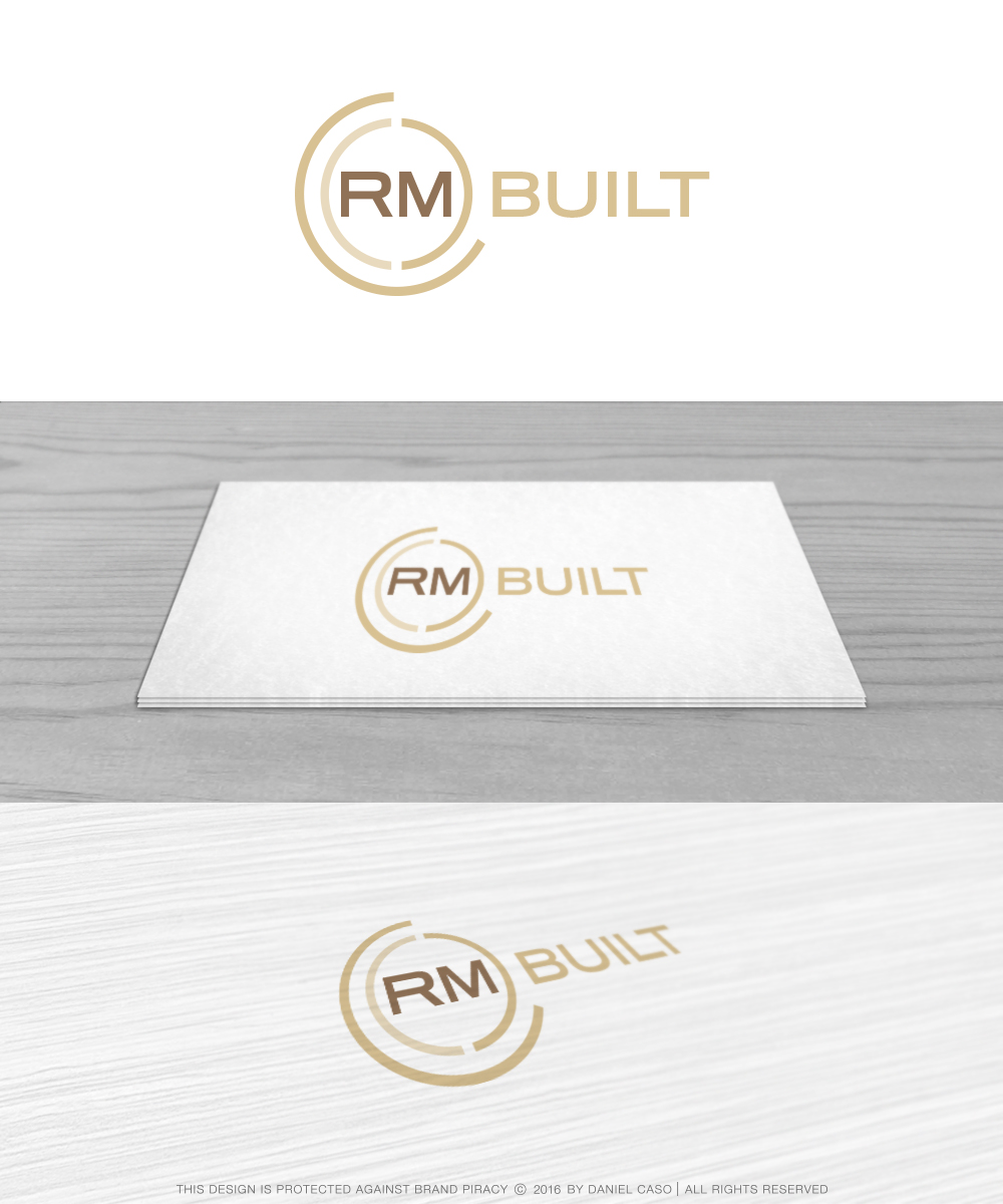 Logo Design by Daniel Caso Design for rmbuilt | Design #9938545