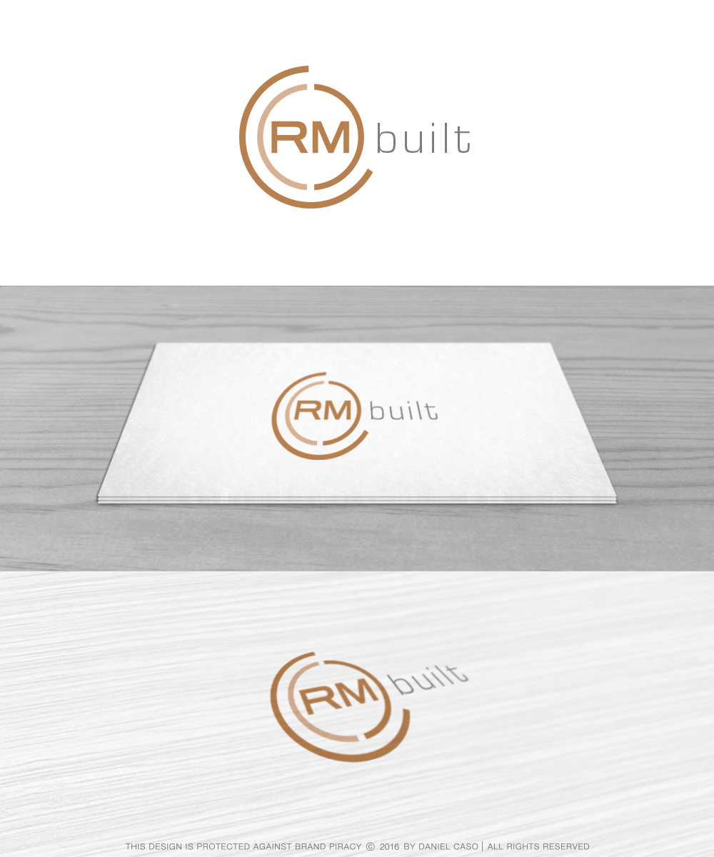 Logo Design by Daniel Caso Design for rmbuilt | Design #9938560