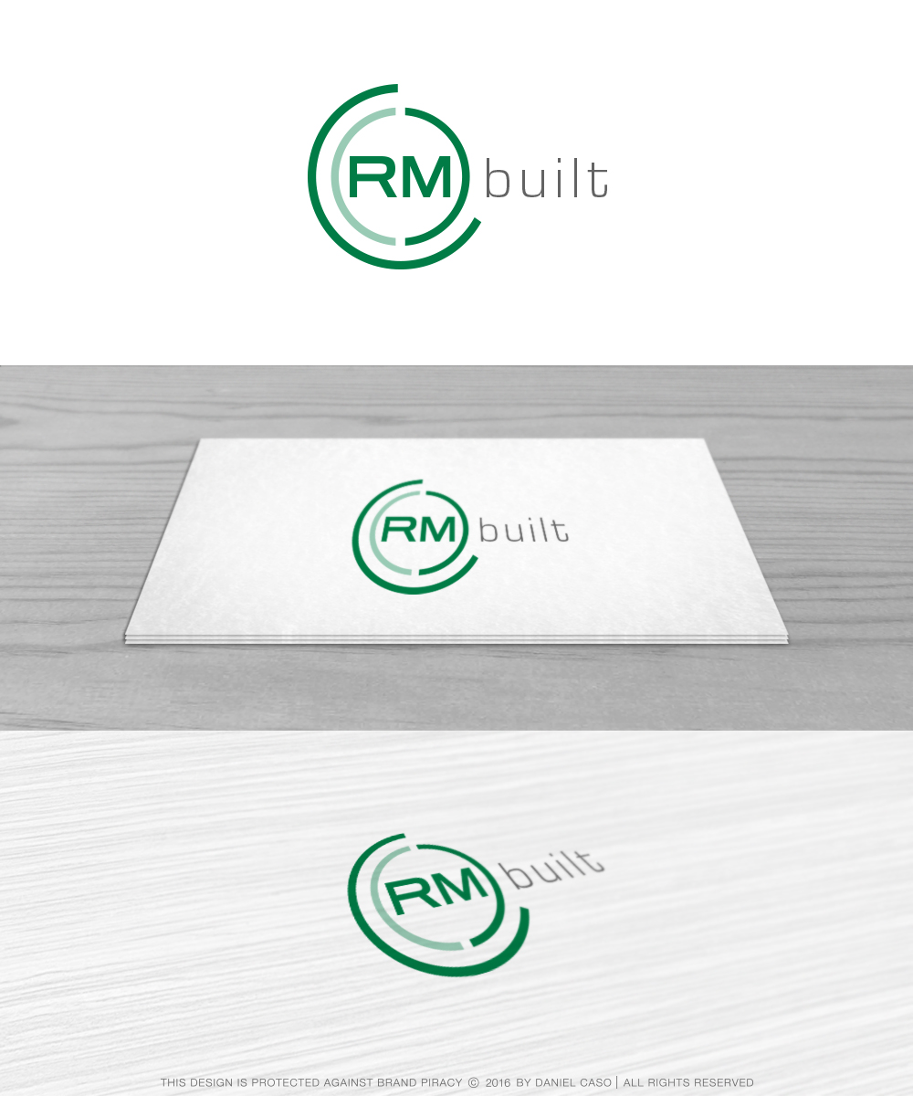 Logo Design by Daniel Caso Design for rmbuilt | Design #9938562