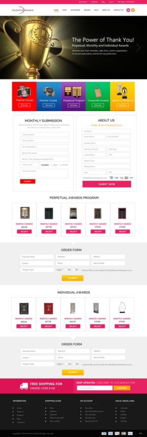 Web Design by pb for this project | Design: #10157691