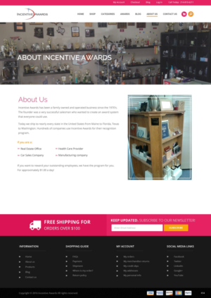 Web Design by pb for this project | Design: #10219089
