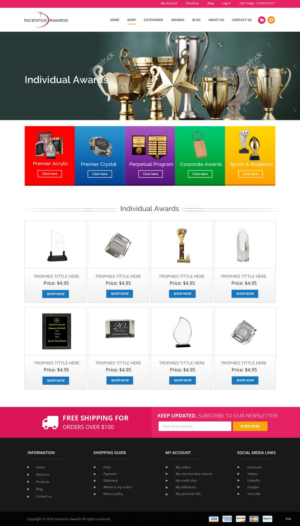 Web Design by pb for this project | Design: #10219091