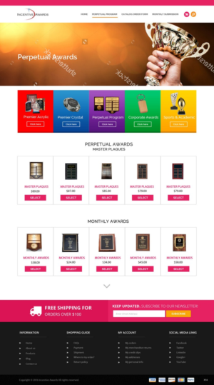 Web Design by pb for this project | Design: #10234479