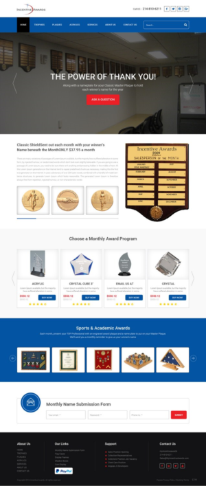 Web Design by pb for this project | Design: #9923722